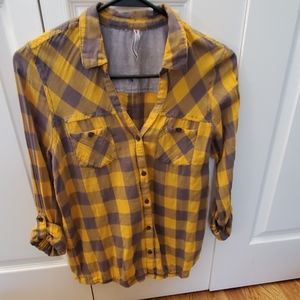 Cute button casual top